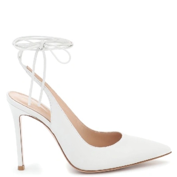 GIANVITO ROSSI IRENE 105 Leather Pumps - Picture 13 of 14